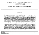 Roof and Rib Fall Incidents and Statistics A Recent Profile