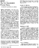 DDVP The new insecticides present status