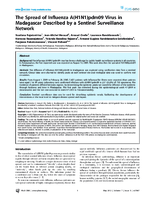 The Spread of Influenza AH1N1pdm09 Virus in Madagascar Described by a Sentinel Surveillance Network