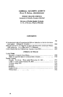 Public Health Reports  v 66 no 51  contents