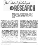 The clinical pathologist in research