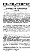 Weekly Reports for APRIL 18 1924