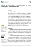 Trends in Robotics Research in Occupational Safety and Health A Scientometric Analysis and Review