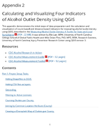 Measuring Alcohol Outlet Density A Toolkit for State and Local Surveillance Appendix 2 Calculating and Visualizing Four Indicators of Alcohol Outlet Density Using QGIS
