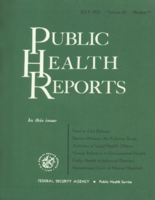 Public Health Reports  v 67 no 7  cover