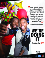 Were Doing It Testing for HIV DeShawn and Courtney
