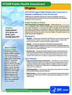 ATSDR Public Health Investment Virginia 2017
