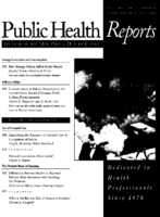 Public Health Reports  v 111 no 5  table of contents
