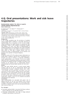 Multimorbidity matters the effect on specific sickness absence diagnosisgroups