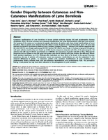 Gender Disparity between Cutaneous and NonCutaneous Manifestations of Lyme Borreliosis