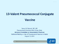 13valent pneumococcal conjugate vaccine
