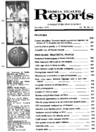 HSMHA health report  v 86 no 11  table of contents