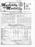 Morbidity and Mortality Weekly Report Vol 16 No 29 week ending July 22 1967