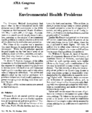 AMA Congress on Environmental Health Problems