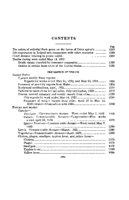 Public Health Reports  v 47 no 23  table of contents