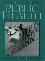 Public Health Reports  v 114 no 2  cover