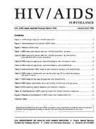 HIVAIDS Surveillance US AIDS cases reported through March 1990
