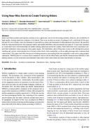 Using NearMiss Events to Create Training Videos