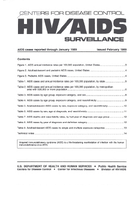 HIVAIDS Surveillance AIDS cases reported through January 1989