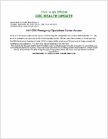 247 CDC Emergency Operations Center access