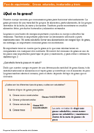 Correo session 2 Grasas saturadas insaturadas y trans handout