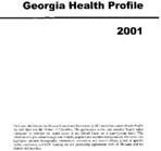 Georgia Health Profile 2001