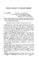 Weekly abstract of sanitary reports  v 4 no 13 March 29 1889