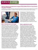 Remote Cardiovascular Hypertension Program Enhanced Blood Pressure Control During the COVID19 Pandemic