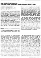 Case study of the integration of a local health department and a community health center