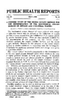 Public Health Reports  V 35 No 19 May 7 1920