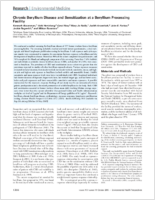 Chronic Beryllium Disease and Sensitization at a Beryllium Processing Facility