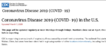 Coronavirus Disease 2019 COVID19 in the US Updated March 7 2020