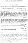 Weekly Reports for April 13 1906