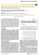 Experimental Study of Improving a Mine Ventilation Network Model Using Continuously Monitored Airflow