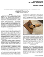 Galvanic Corrosion Between Graphitic Rock and Ground Support in Underground Mines