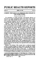 Public health reports  v 47 no 16 APRIL 15 1932