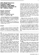 CDCs Model Performance Evaluation Program assessment of the quality of laboratory performance for HIV1 antibody testing