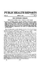 Public health reports  v 32 no 17 APRIL 27 1917