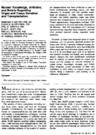 Nurses knowledge attitudes and beliefs regarding organ and tissue donation and transplantation