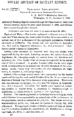 Weekly abstract of sanitary reports  v 3 no 45 November 9 1888
