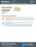 CDCs Investments to Combat Antibiotic Resistance Threats Nationwide North Dakota Fiscal Year 2017