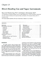 DirectReading Gas and Vapor Instruments