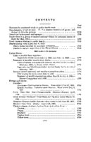 Public Health Reports  v 46 no 30  table of contents