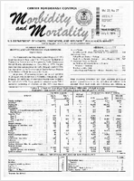 Morbidity and Mortality Weekly Report Vol 23 No 27 week ending July 6 1974