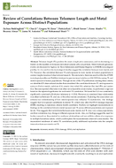 Review of Correlations Between Telomere Length and Metal Exposure Across Distinct Populations
