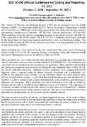 ICD10CM Official Guidelines for Coding and Reporting FY 2021 October 1 2020  September 30 2021