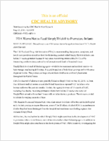 FDA warns not to feed SimplyThick to premature infants