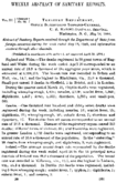 Weekly abstract of sanitary reports  v 3 no 20 May 18 1888