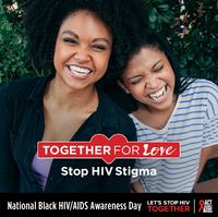 Together for Love Stop HIV Stigma sisters