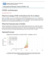 Coronavirus Disease 2019 COVID19 COVID19 Forecasts Last Updated April 21 2020